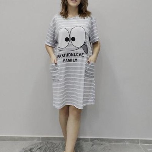 Ночнушка Anion (52) 405 grey (лето) Anion 405 grey