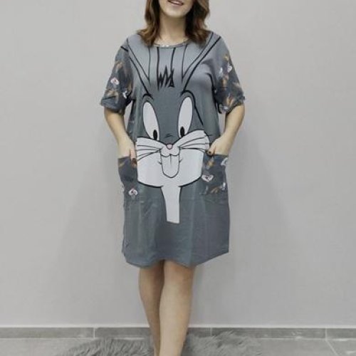 Ночнушка Anion (52) 401 d.grey (лето) Anion 401 d.grey