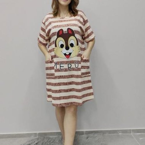 Ночнушка Anion (52) 407 brown (лето) Anion 407 brown