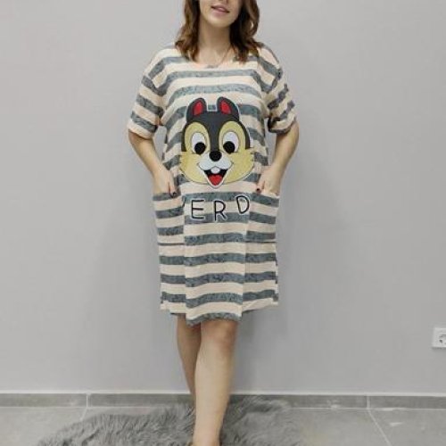 Ночнушка Anion (52) 407 grey (лето) Anion 407 grey