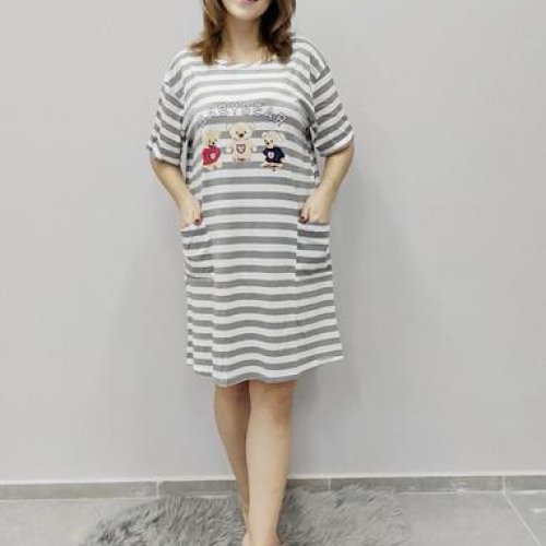 Ночнушка Anion (52) 409 l.grey (лето) Anion 409 l.grey