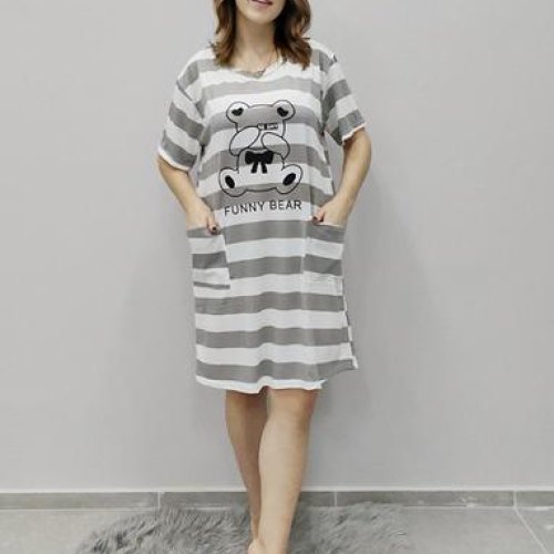 Ночнушка Anion (52) 411 grey (лето) Anion 411 grey