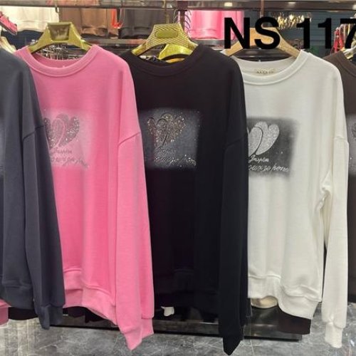 Свитер Estima (XL-4XL) NS117 black (деми) Estima NS117 black