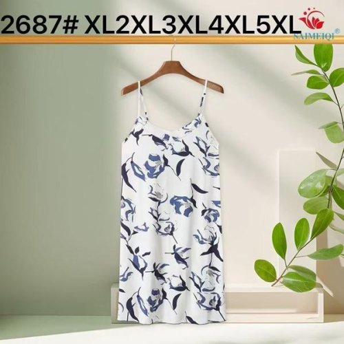 Ночнушка Estima (XL-5XL) 2687 white (деми) Estima 2687 white