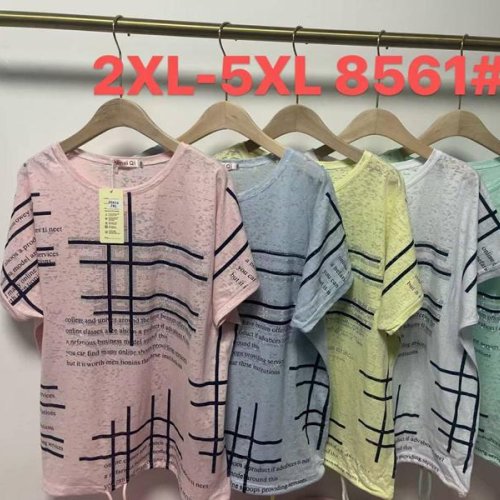 Футболка Monarlir (2XL-5XL) 8561 yellow (лето) Monarlir 8561 yellow