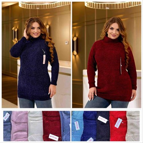 Свитер Lola (52-54) LL398 mix (зима) Lola LL398 mix