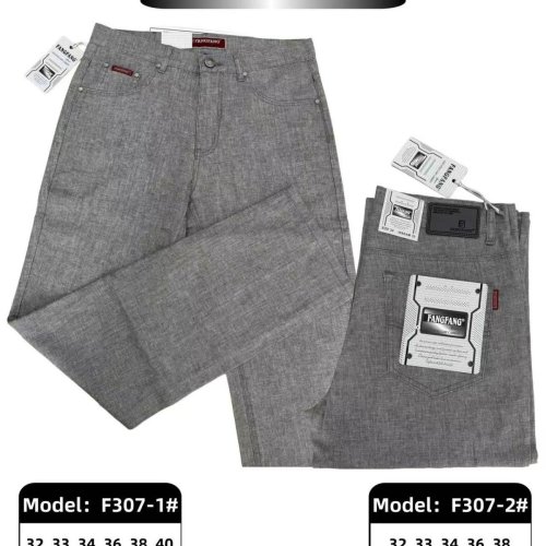 Джинсы God Baron (32-38) F307-2 grey (деми) God Baron F307-2 grey