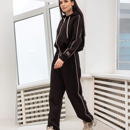 Костюм спорт AZNA (XS-L) ДП174 chocolate (деми) AZNA ДП174 chocolate