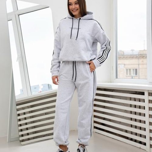 Костюм спорт AZNA (XS-L) ДП168 l.grey (деми) AZNA ДП168 l.grey