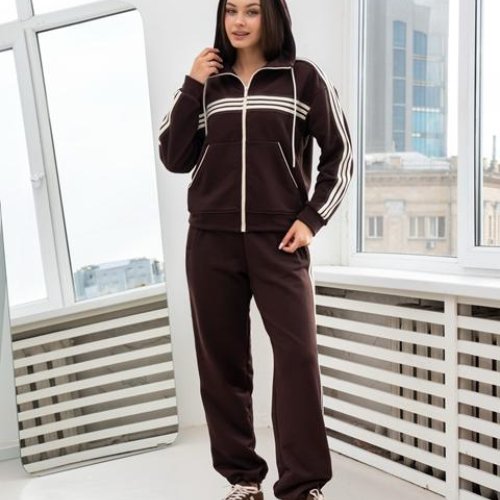 Костюм спорт AZNA (S-XL) ДП166 chocolate (деми) AZNA ДП166 chocolate