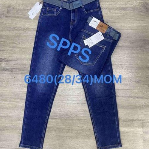 Джинсы Maxim Jeans (28-34) 6480 blue (деми) Maxim Jeans 6480 blue