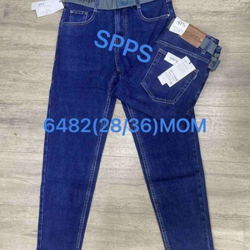 Джинсы Maxim Jeans (28-36) 6482 blue (деми) Maxim Jeans 6482 blue