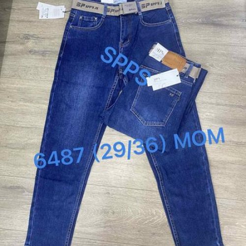 Джинсы Maxim Jeans (29-36) 6487 blue (деми) Maxim Jeans 6487 blue