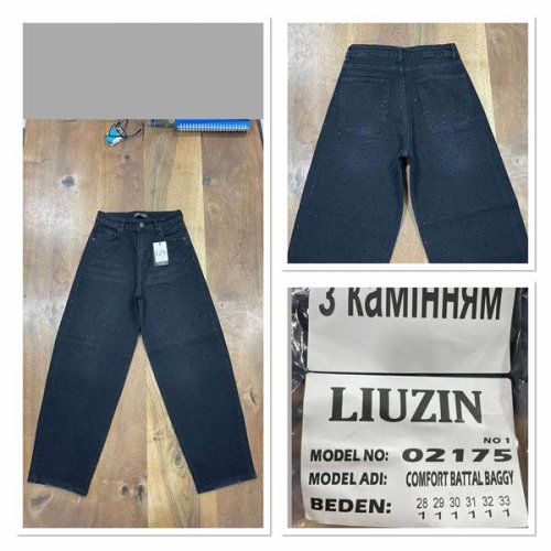 Джинсы Maxim Jeans (28-33) 02175-1 black (деми) Maxim Jeans 02175-1 black