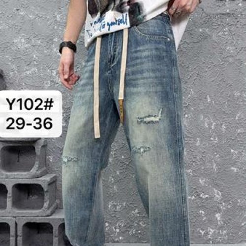 Джинсы Baron Jeans (29-36) Y102 blue (деми) Baron Jeans Y102 blue