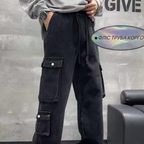 Джинсы Baron Jeans (28-33) F734-1 blue (зима) Baron Jeans F734-1 blue