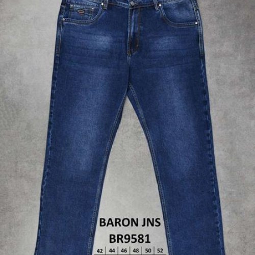 Джинсы Baron Jeans (42-52) BR9581 blue (деми) Baron Jeans BR9581 blue