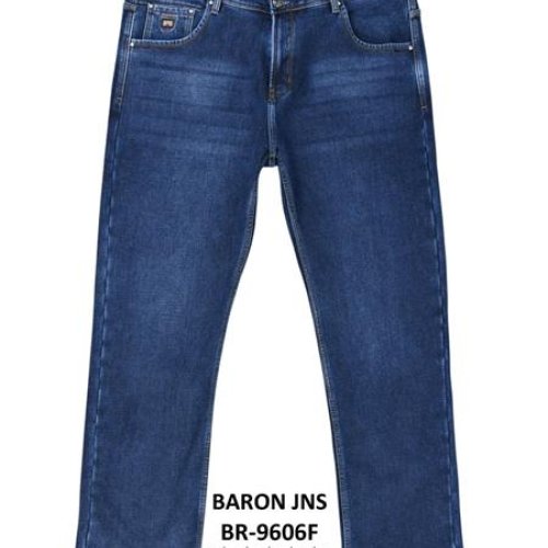 Джинсы Baron Jeans (42-52) BR9606F blue (зима) Baron Jeans BR9606F blue
