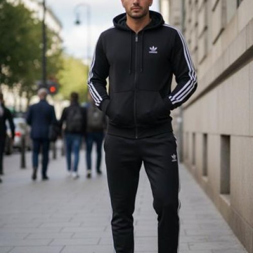 Костюм спорт Zalov (46-54) ZW1058 black (деми) Zalov ZW1058 black