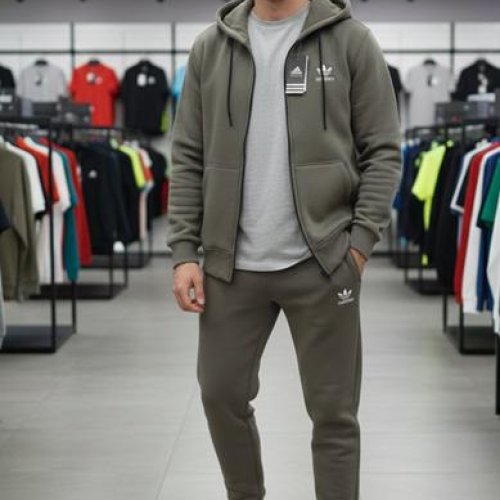 Костюм спорт Zalov (S-2XL) ZW1080 khaki (зима) Zalov ZW1080 khaki