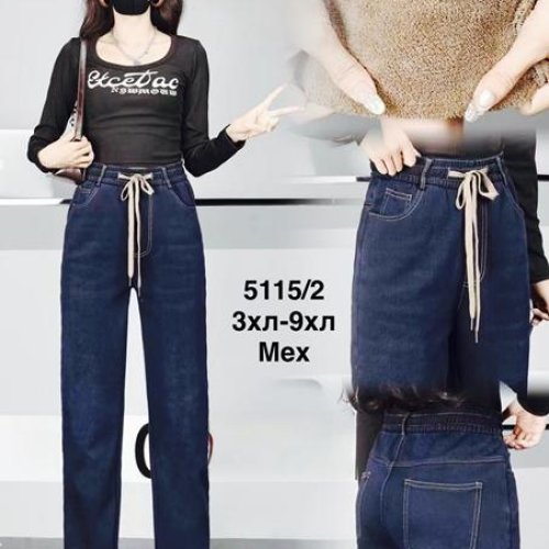 Джинсы Minh (3XL-10XL) 5115-2 blue (зима) Minh 5115-2 blue