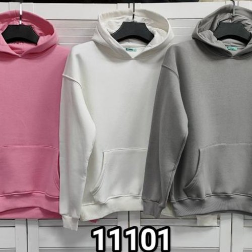 Худи MMC clothes (42-48) 11101 white (зима) MMC clothes 11101 white