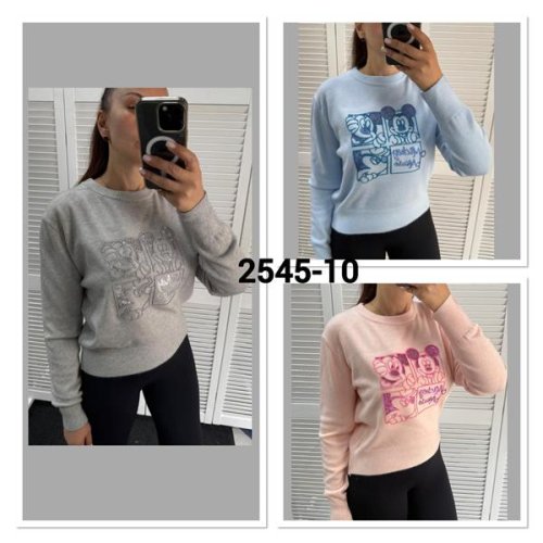 Свитер MMC clothes (one size) 2545-10 grey (деми) MMC clothes 2545-10 grey