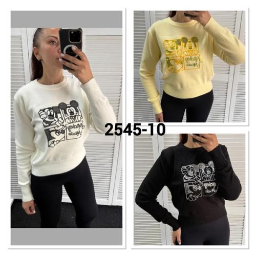 Свитер MMC clothes (one size) 2545-10 white (деми) MMC clothes 2545-10 white