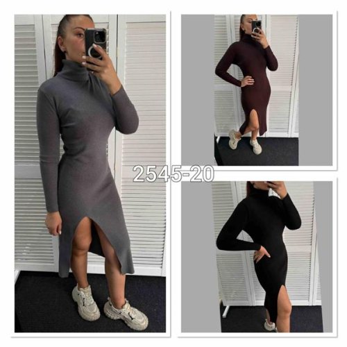 Платье MMC clothes (one size) 2545-20 d.grey (деми) MMC clothes 2545-20 d.grey