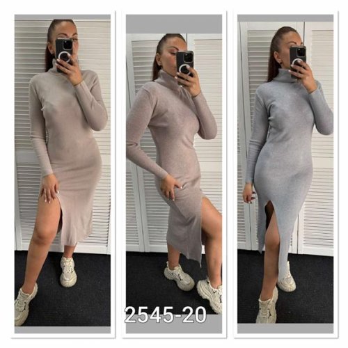 Платье MMC clothes (one size) 2545-20 l.beige (деми) MMC clothes 2545-20 l.beige