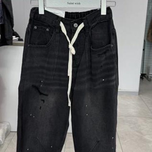 Джинсы Saint Wish (S-L) 1816-1 black (деми) Saint Wish 1816-1 black