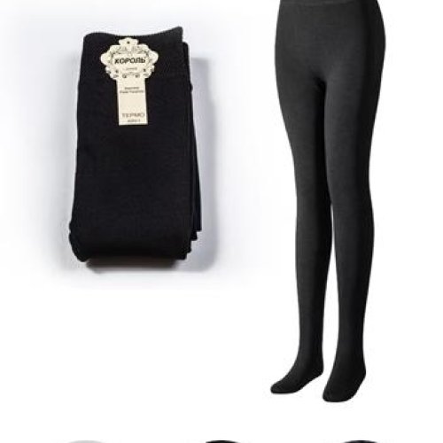 Колготы Sevim (42-48) A202-1 black (зима) Sevim A202-1 black