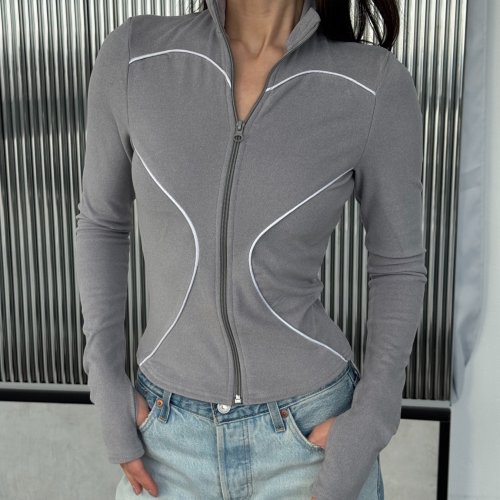 Кофта Arina (42-46) 1694 grey (деми) Arina 1694 grey