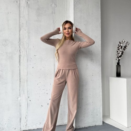 Костюм спорт Arina (42-48) 3123 beige (деми) Arina 3123 beige