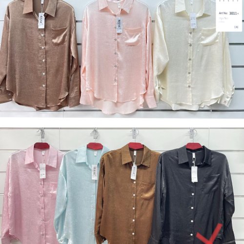 Рубашка BASE (S-2XL) 3011+ pink (зима) BASE 3011+ pink