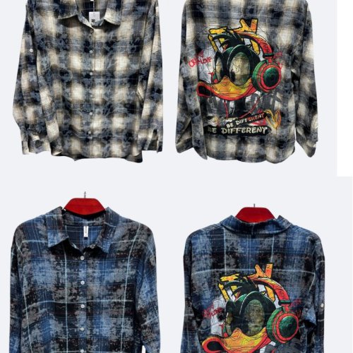 Рубашка BASE (XL-5XL) 705-3 beige-l.blue (деми) BASE 705-3 beige-l.blue