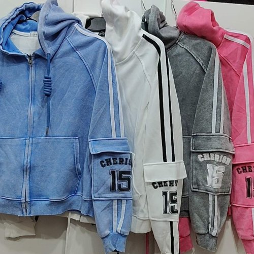 Кофта спорт Lora (42-46) LR957 pink (деми) Lora LR957 pink