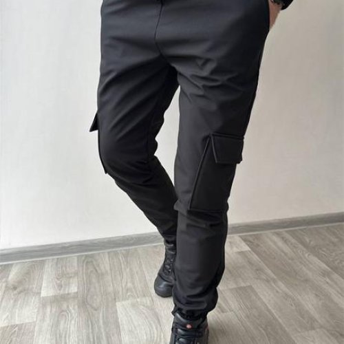 Штаны спорт Safina (46-56) 716 black (зима) Safina 716 black