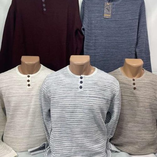 Свитер Sabihina (L-2XL) SB1539 wine (зима) Sabihina SB1539 wine