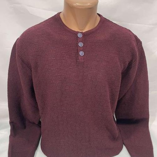 Свитер Sabihina (L-2XL) SB1548 wine (зима) Sabihina SB1548 wine