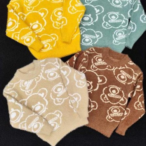 Свитер Yalisi (110-150) 366 yellow (зима) Yalisi 366 yellow