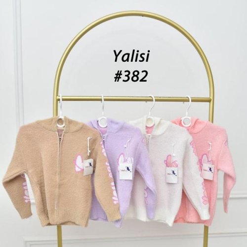 Кофта Yalisi (110-150) 382 pink (зима) Yalisi 382 pink