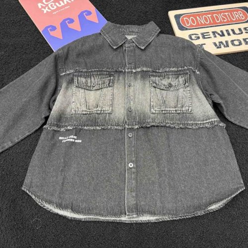 Рубашка Yalisi (120-170) 99035 grey (деми) Yalisi 99035 grey