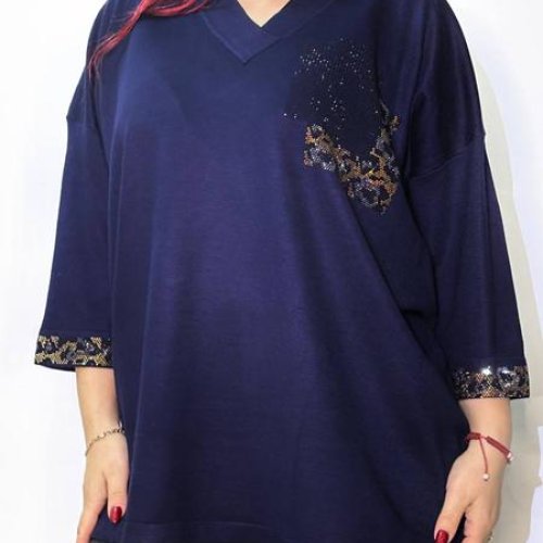 Туника Kosta (52-58) 2025-12 navy (деми) Kosta 2025-12 navy