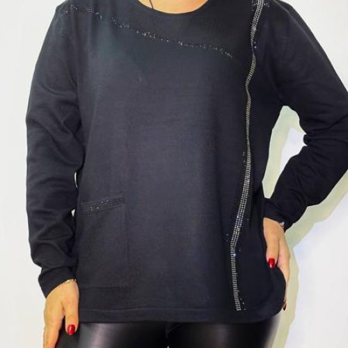 Свитер Kosta (50-54) 2785 black (деми) Kosta 2785 black