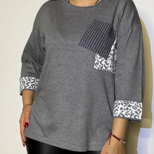 Туника Kosta (46-52) 3311 grey (деми) Kosta 3311 grey