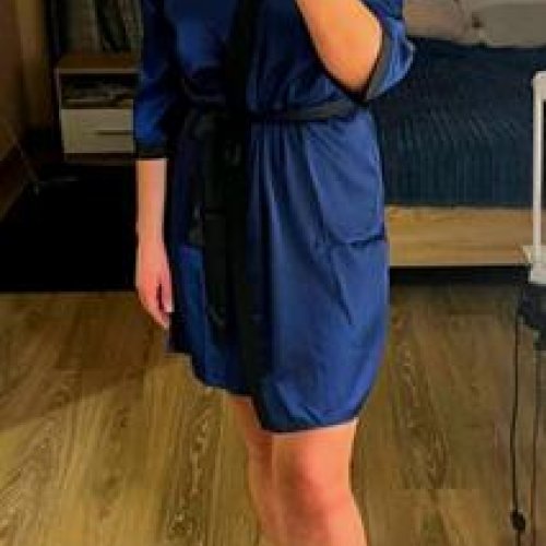 Халат Gull (42-48) M57 blue (деми) Gull M57 blue