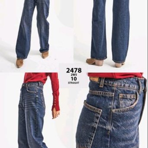 Джинсы Jeans Style (34-42) 2478-2W5-10 blue (деми) Jeans Style 2478-2W5-10 blue