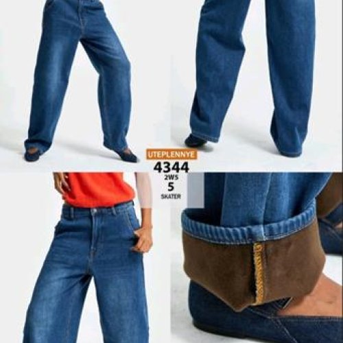 Джинсы Jeans Style (32-46) 4344-2W5-5 blue (деми) Jeans Style 4344-2W5-5 blue