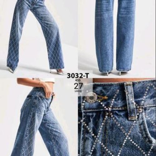 Джинсы Jeans Style (34-40) 3032T-4S5-27 l.blue (деми) Jeans Style 3032T-4S5-27 l.blue